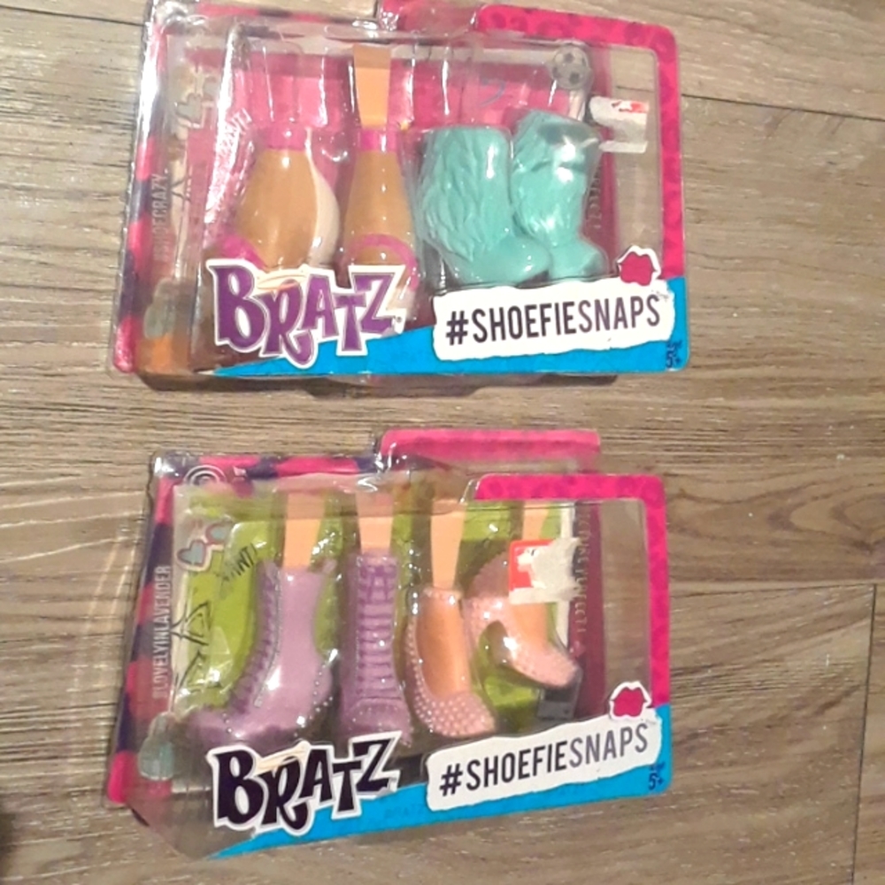 Bratz #shoefiesnaps Doll Shoes Boots Heels Spare Parts NWT